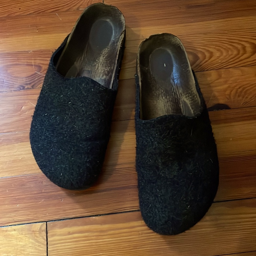 Birkenstock Wool Clogs Size 40